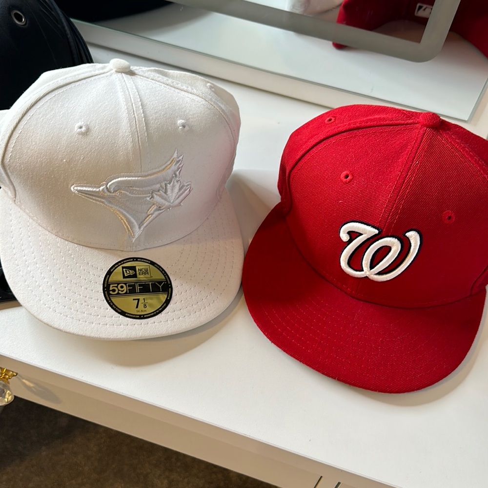 59  FIFTY HATS NEVER WORN MINT CONDITION WITH HAY CASE